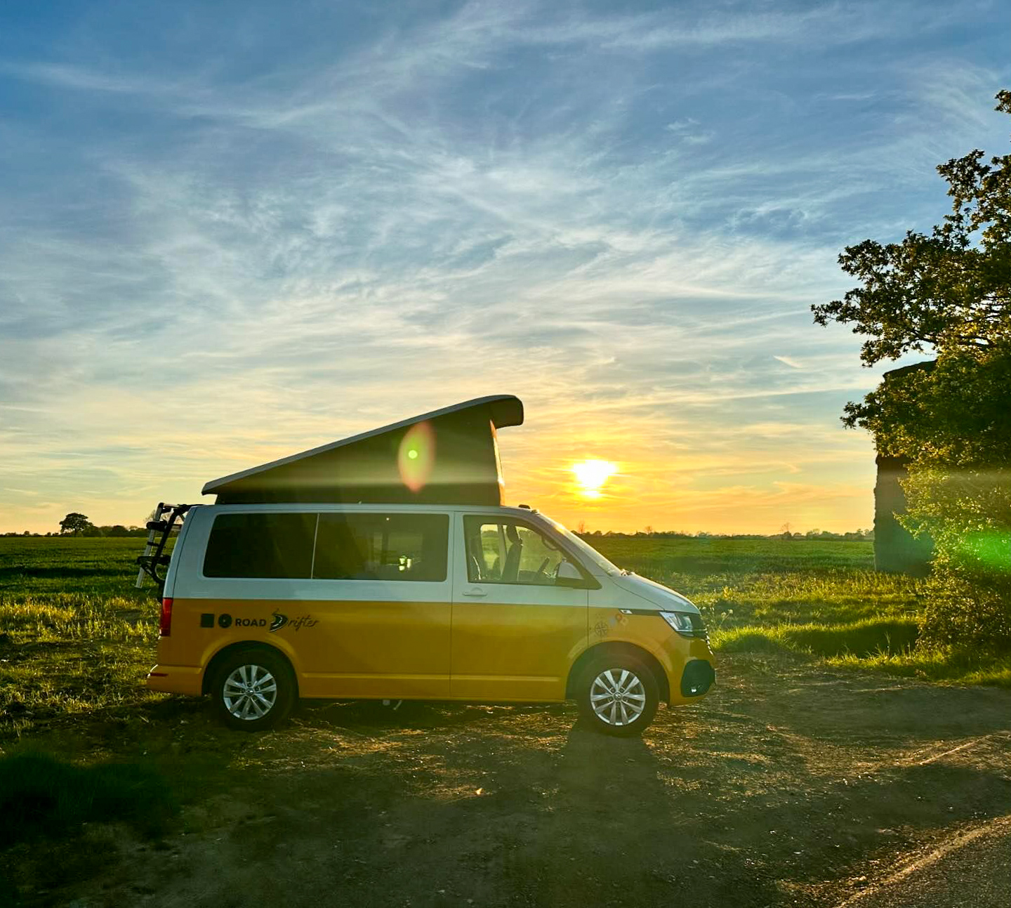 Campervan Rental Norwich from Road Drifter, part of Waveney Campers. Offering Norfolk Campervan Hire